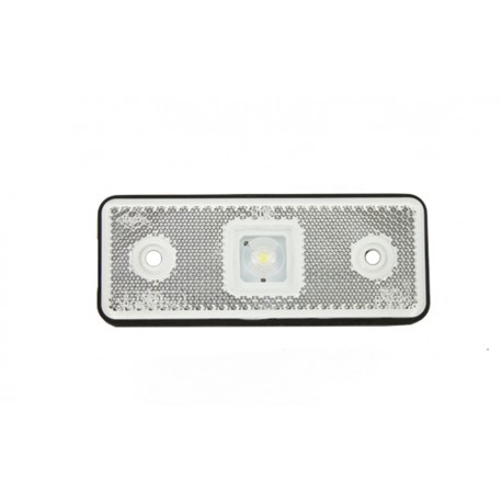 LED marker light with reflective divice white frontlight