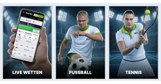 Zoccer Casino games banner